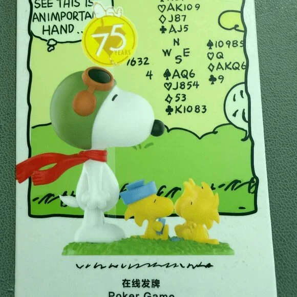 PEANUTS  75th Anniversary Snoopy Comic Life - POKER GAME  Authentic NEW POPMART - Picture 3 of 13